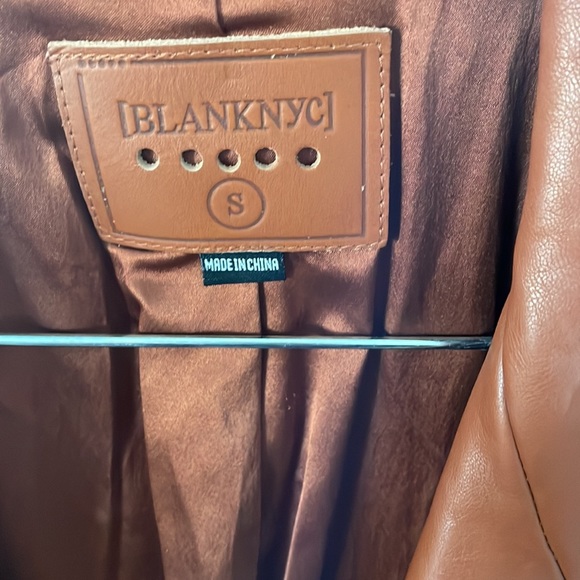 Blank nyc Vegan faux leather blazer - Picture 2 of 6